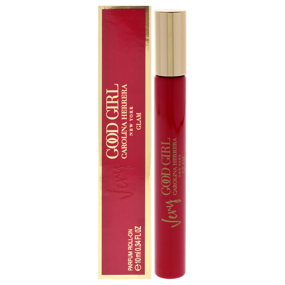 Very Good Girl Glam by Carolina Herrera for Women - 0.34 oz Parfum Roll-On